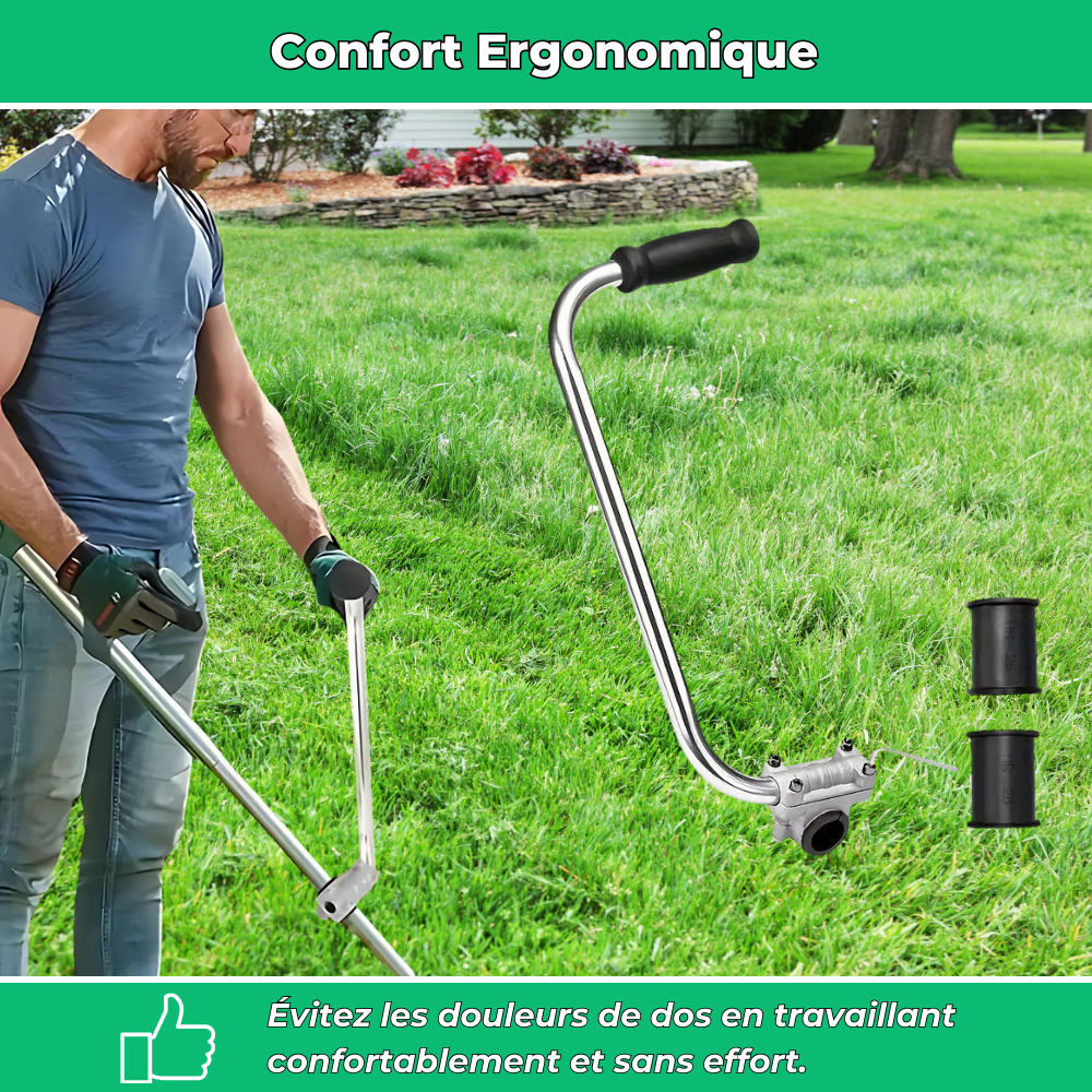 P30 PRO Poignée Ajustable pour Débroussailleuse – Confort et Contrôle Améliorés pour Jardinage