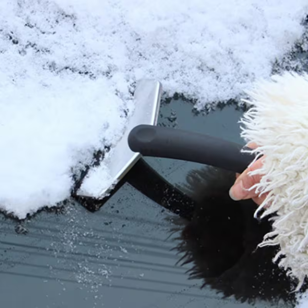 Grattoir à neige et glace voiture tout-terrain ergonomique