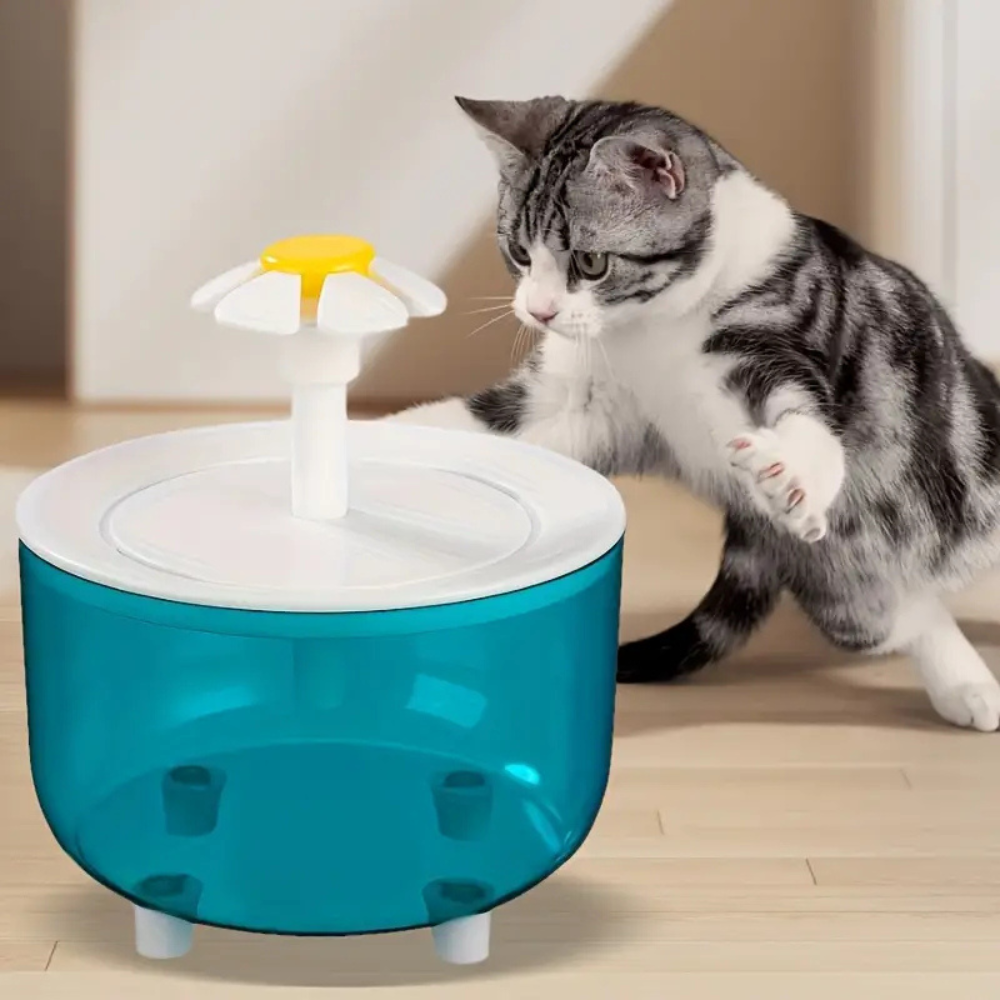 Fontaine à eau filtrante AquaChat pour chats – Hydratation saine et continue