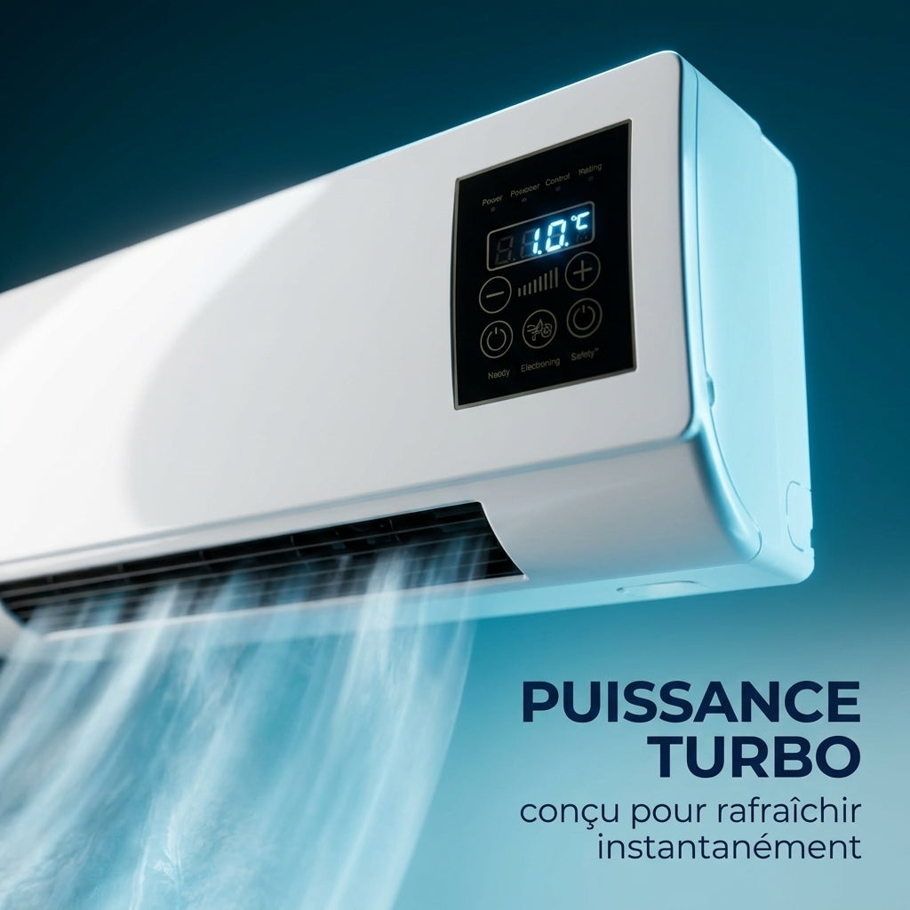 Air'PRO | Rafraîchisseur d'Air Réversible 2-en-1 | Frais l'Été, Chaud l'Hiver