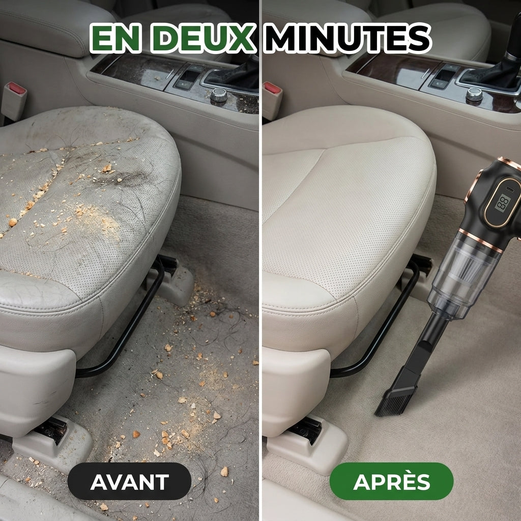 AspiJet PRO — aspirateur 9-en-1 souffleur + aspiration