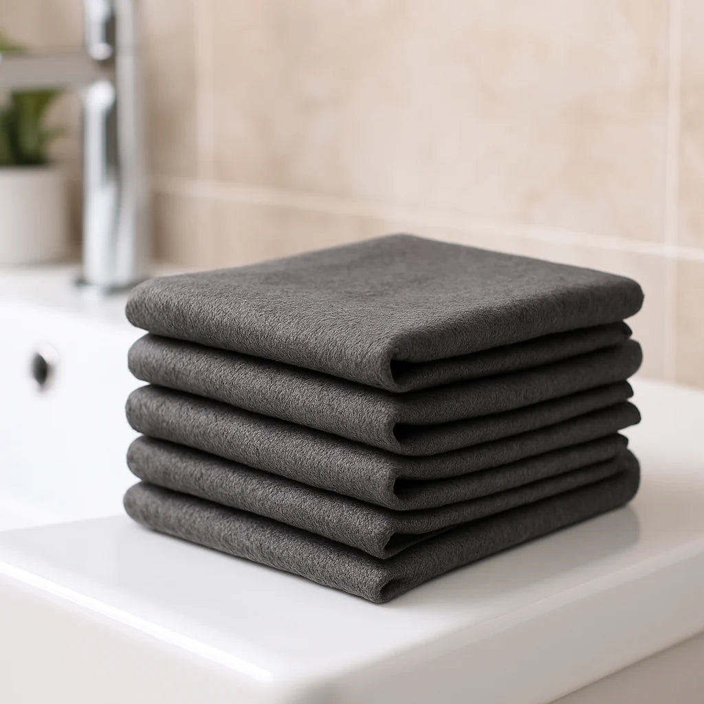 🎁 MagicClean | Chiffon microfibre ultra-absorbant | Anti-traces et anti-calcaire