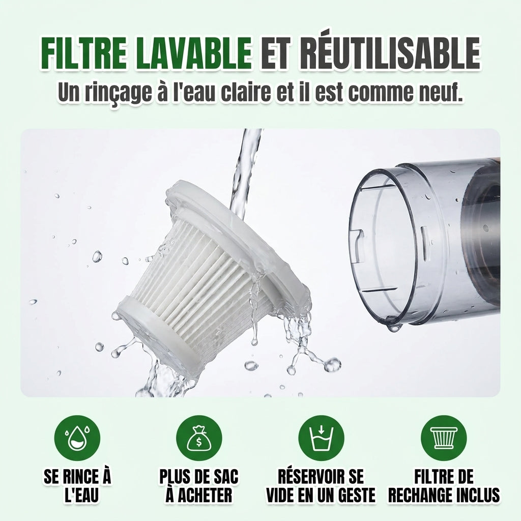 AspiJet PRO — aspirateur 9-en-1 souffleur + aspiration