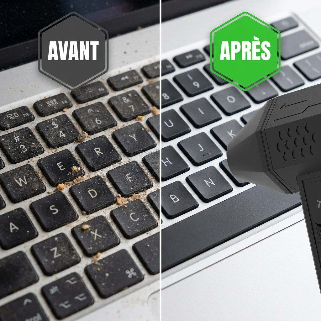 JetPro | Souffleur d’air comprimé sans fil, rechargeable USB-C
