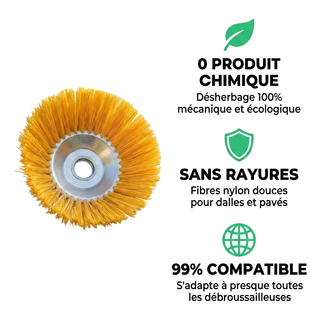 G80 PRO | Tête de débroussailleuse en Nylon | Finition Impeccable et Entretien Précis
